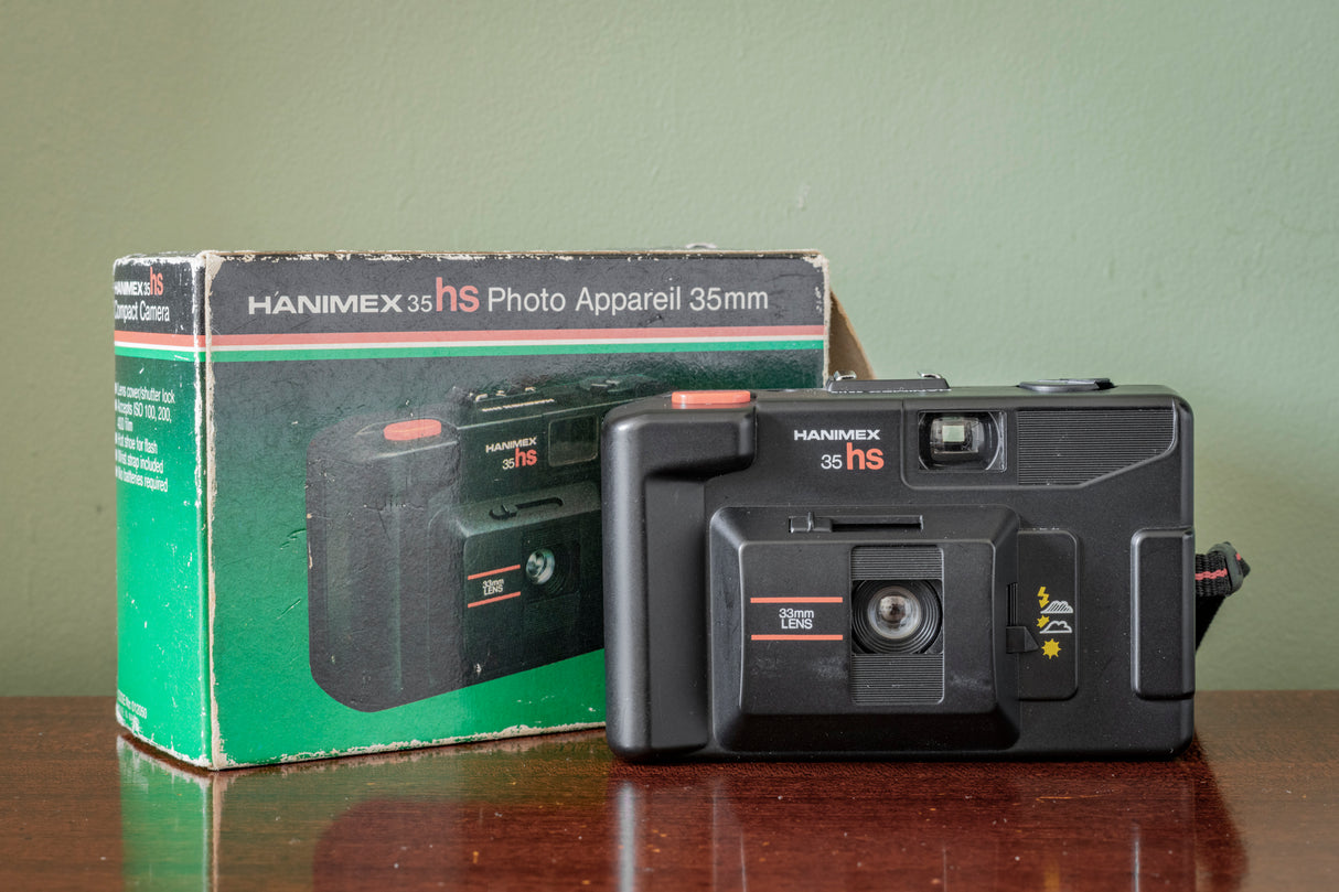 EX-DISPLAY MINT BOXED Hanimex 35HS 35mm Point and Shoot Film Camera
