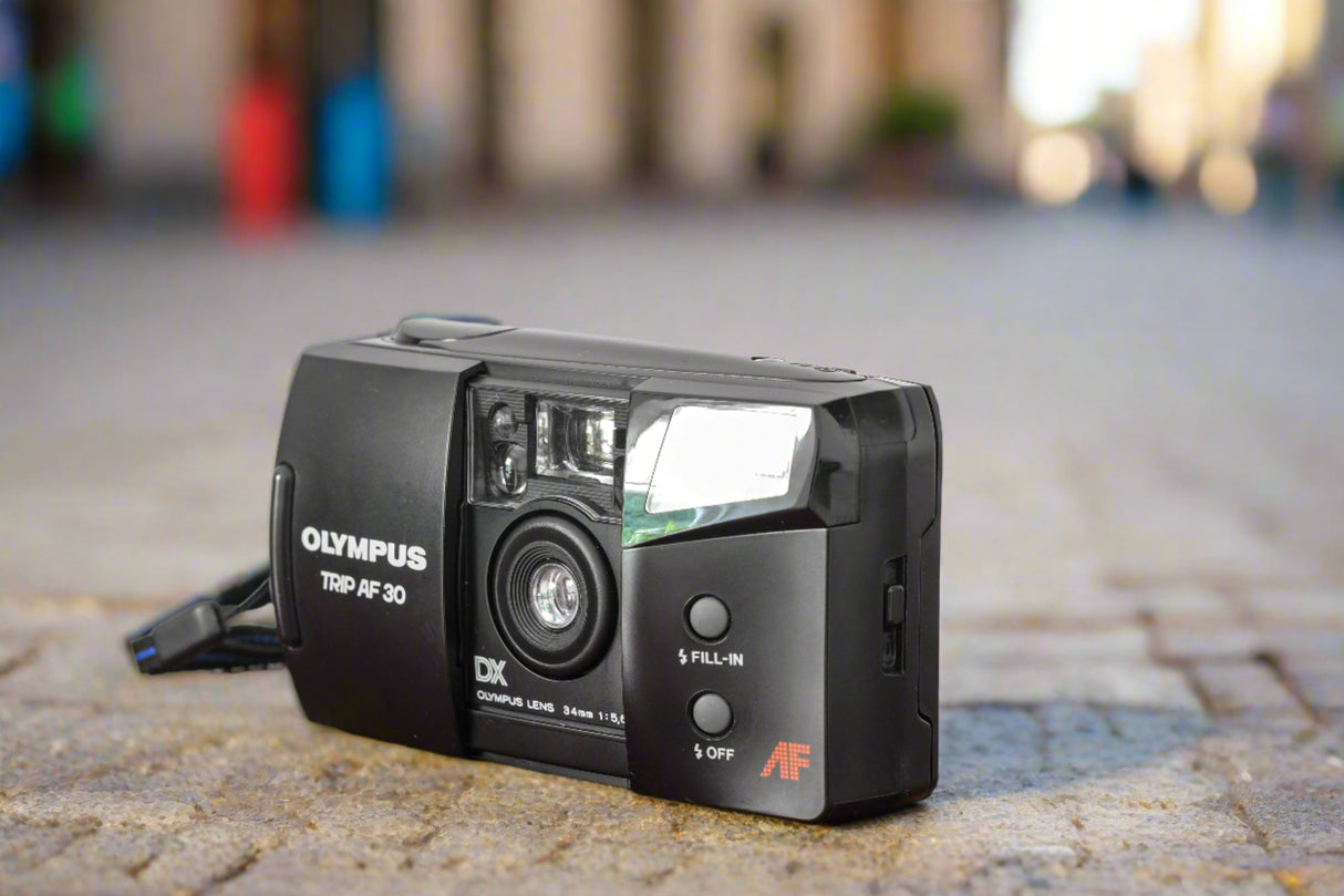 MINT Olympus Trip AF-30 35mm Point and Shoot Film Camera