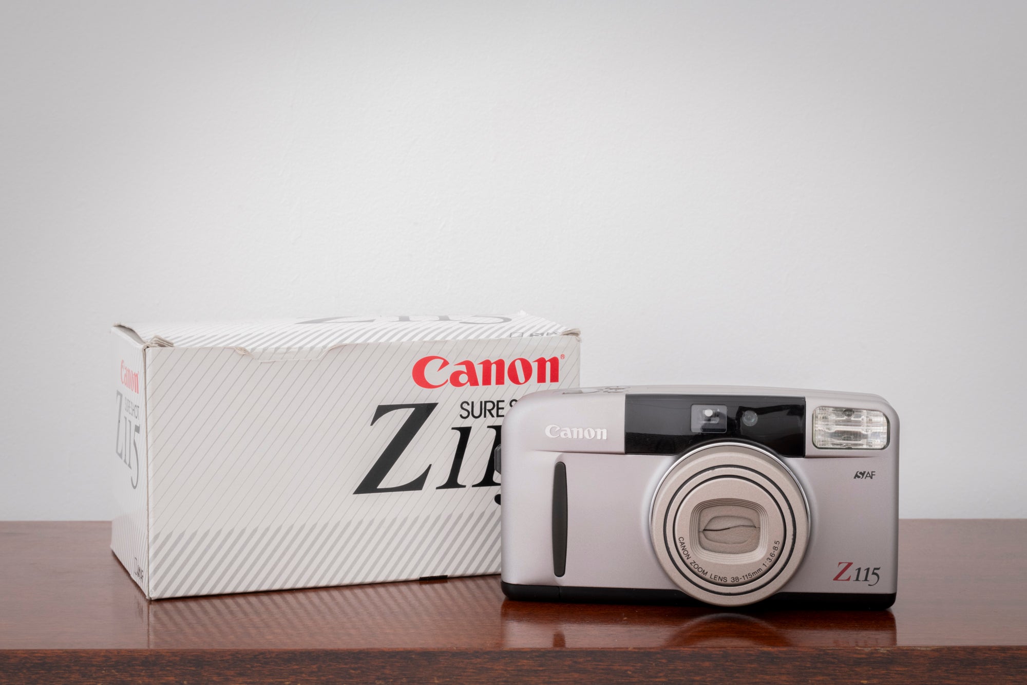 canon z115 caption