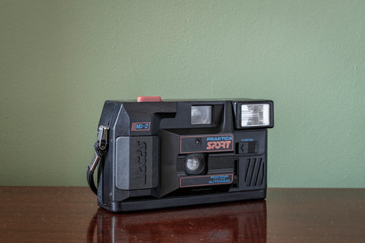 Boxed Praktica Sport MD 35mm Point & Shoot Film Camera
