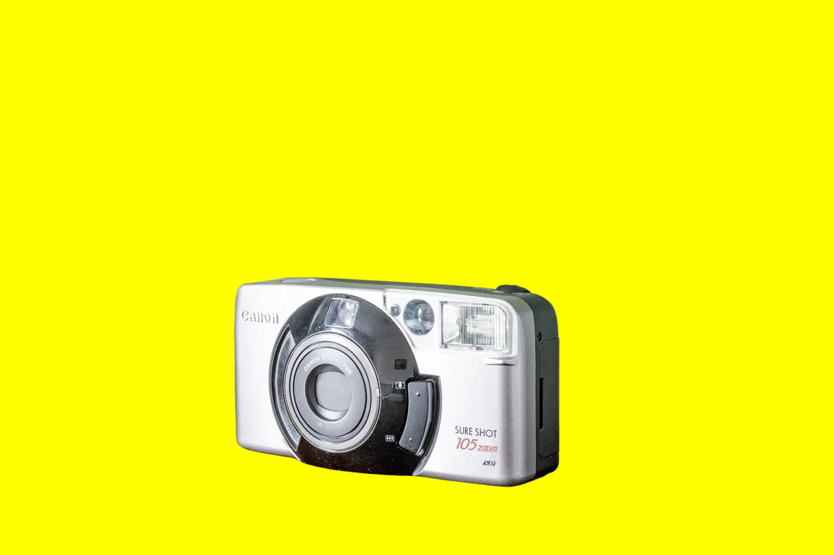 Canon Sure Shot 105mm Zoom 35mm Point and Shoot Film Camera