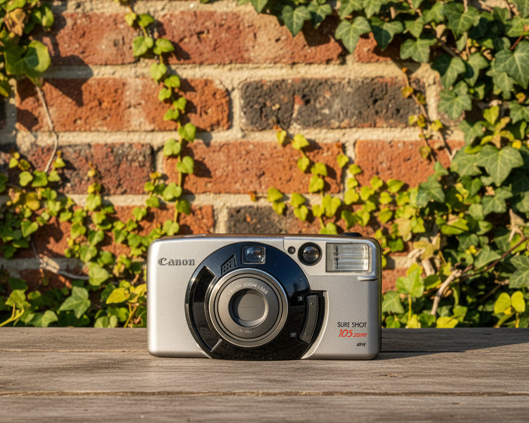 Canon Sure Shot 105mm Zoom 35mm Point and Shoot Film Camera