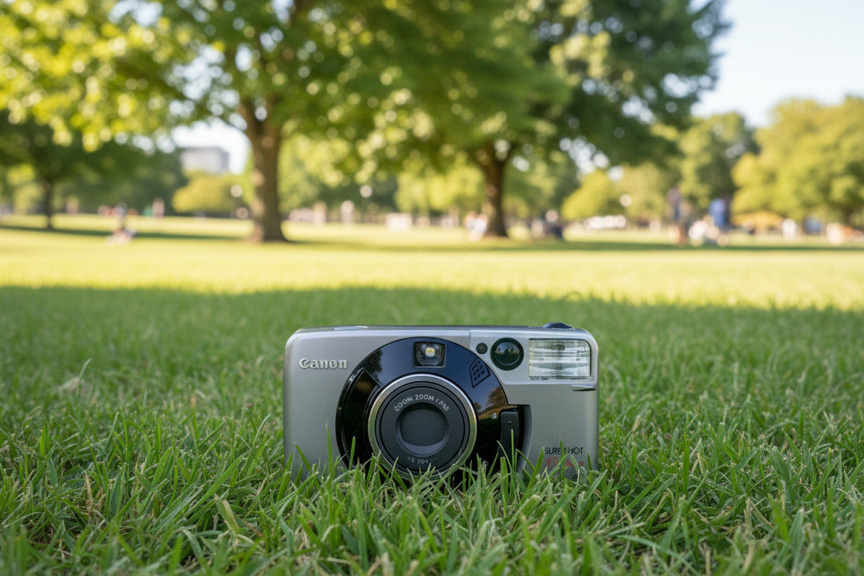 Canon Sure Shot 105mm Zoom 35mm Point and Shoot Film Camera