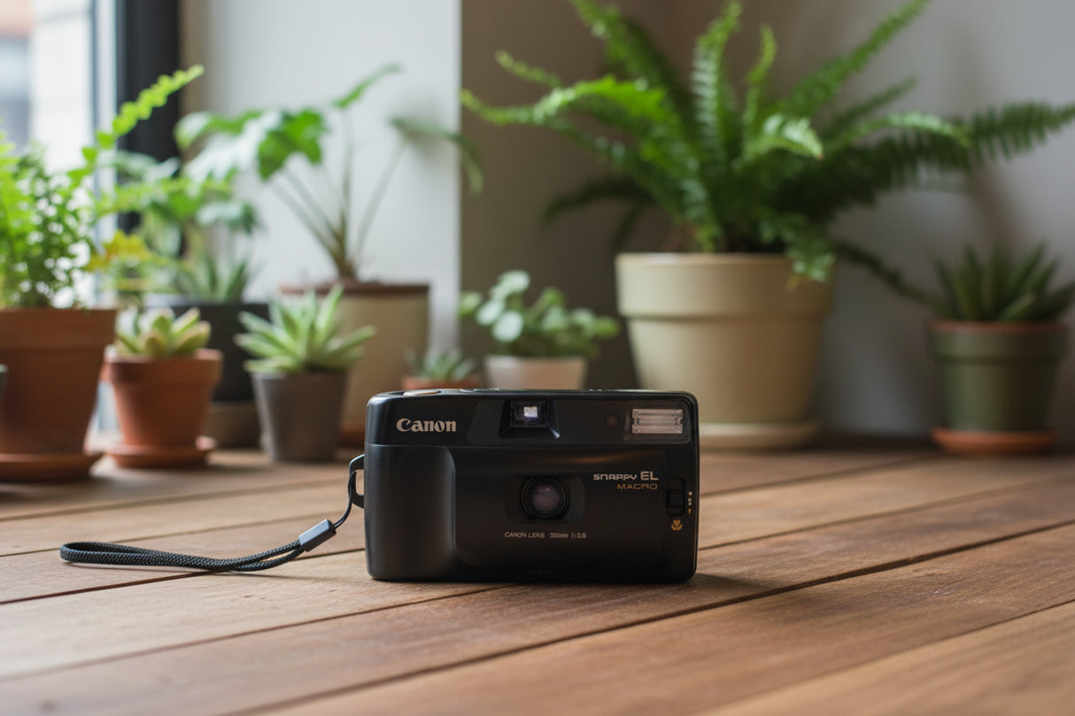 BRAND NEW VERY RARE Canon Snappy EL 35mm Point and Shoot Film Camera