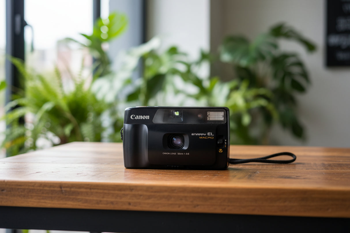 BRAND NEW VERY RARE Canon Snappy EL 35mm Point and Shoot Film Camera