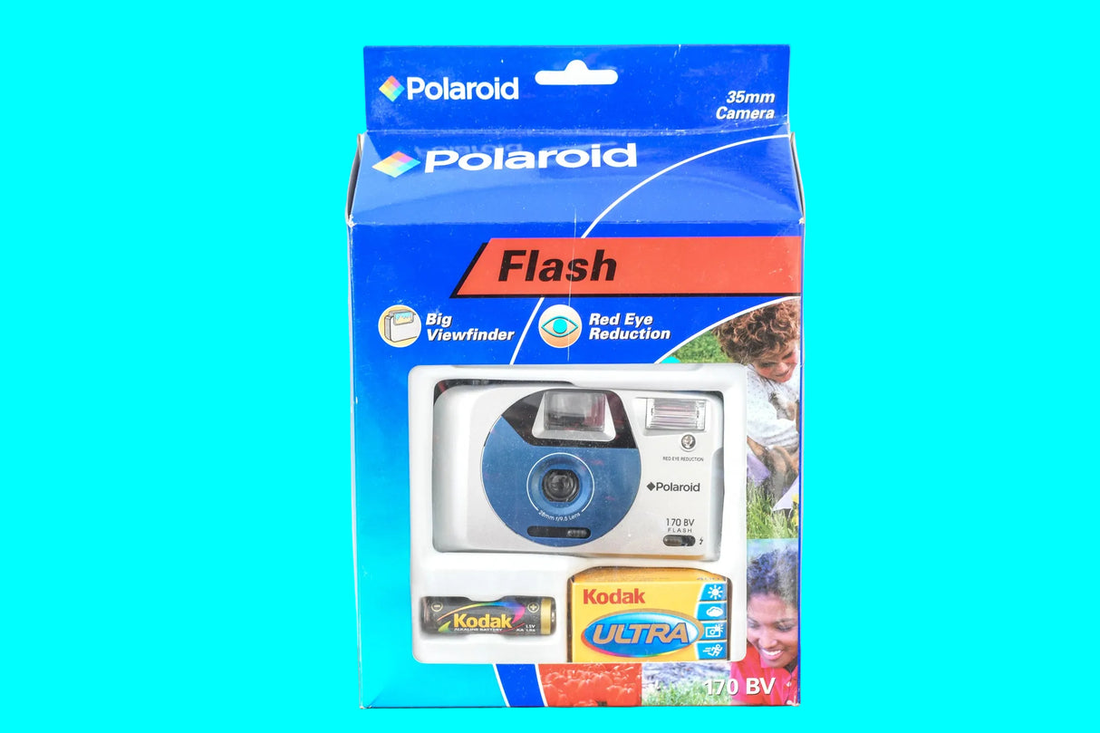 BRAND NEW Polaroid 170BV 35mm Film Camera Kit