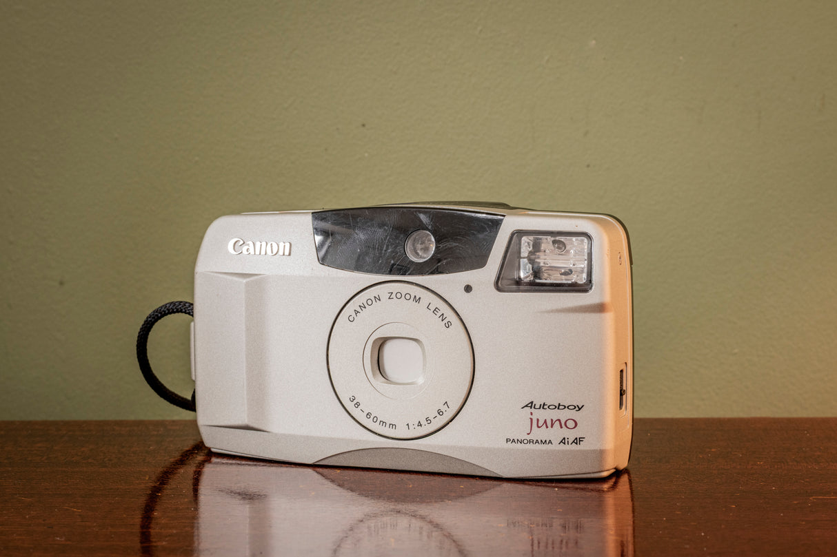 * Special Buy * Ex-Display JAPANESE EDITION Canon JUNO Autoboy ( Sureshot 60 ) Zoom 35mm Point and Shoot Film Camera