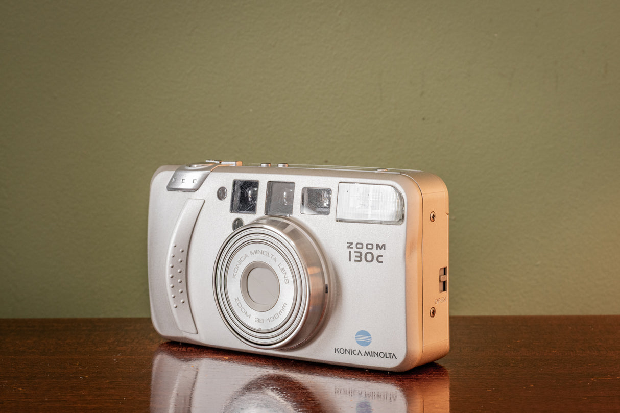 Ex-Display Top-Spec Konica Minolta Zoom 130c 35mm Point and Shoot Film Camera