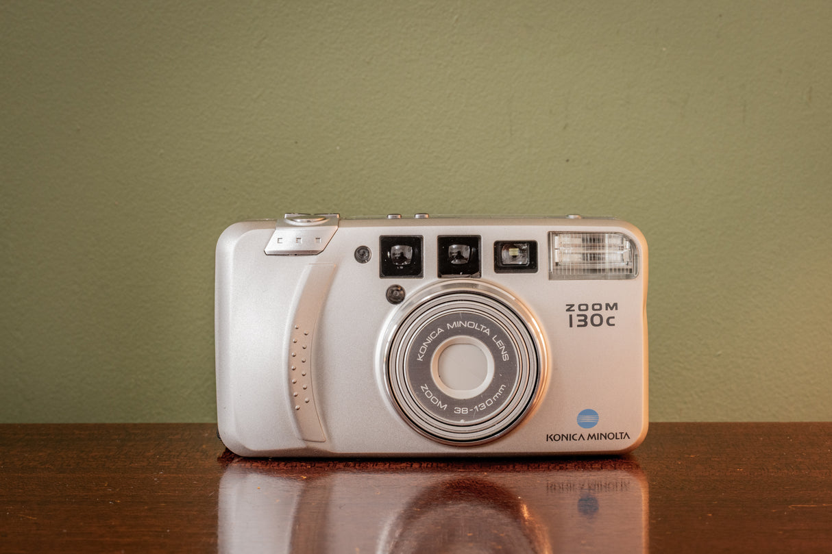 Ex-Display Top-Spec Konica Minolta Zoom 130c 35mm Point and Shoot Film Camera