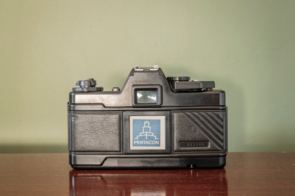 STUNNING Praktica BMS 35mm Film Camera + Pentacon 50mm F1.8 Lens