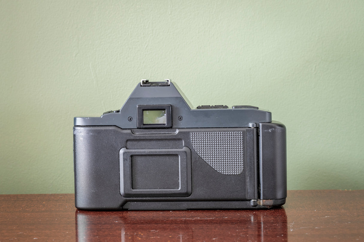 MINT 1980s Canon T70 35m SLR Film Camera BUNDLE with 2 Lenses!