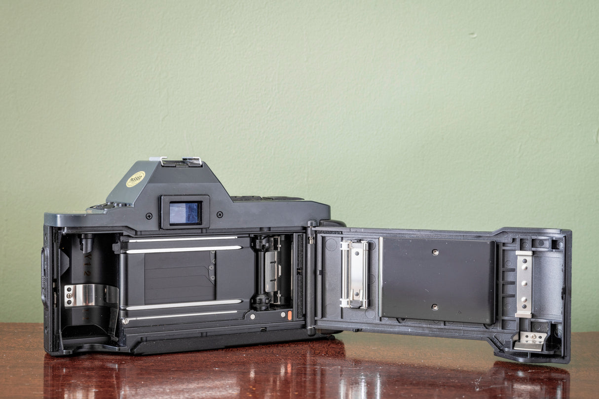 MINT 1980s Canon T70 35m SLR Film Camera BUNDLE with 2 Lenses!