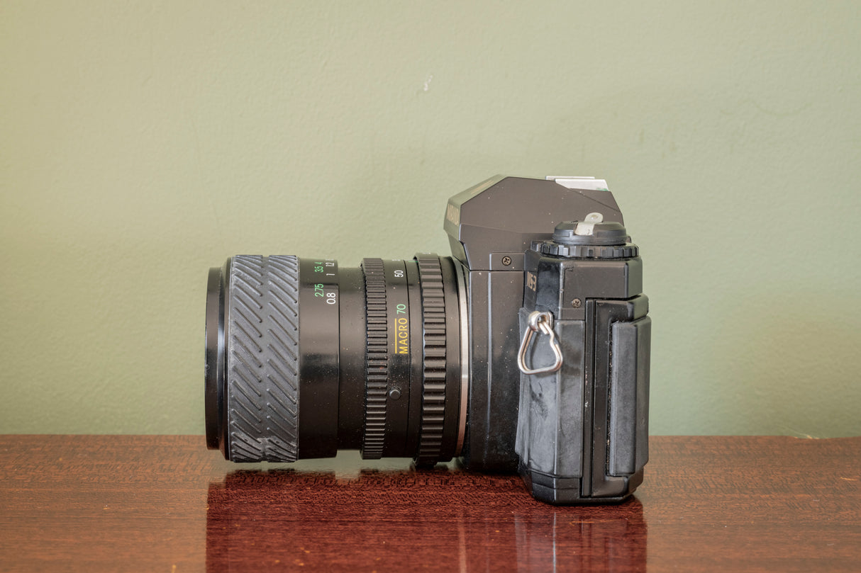 Miranda Ms-3 35mm Film Camera with Miranda 28-70mm F3.5-4.8 Lens