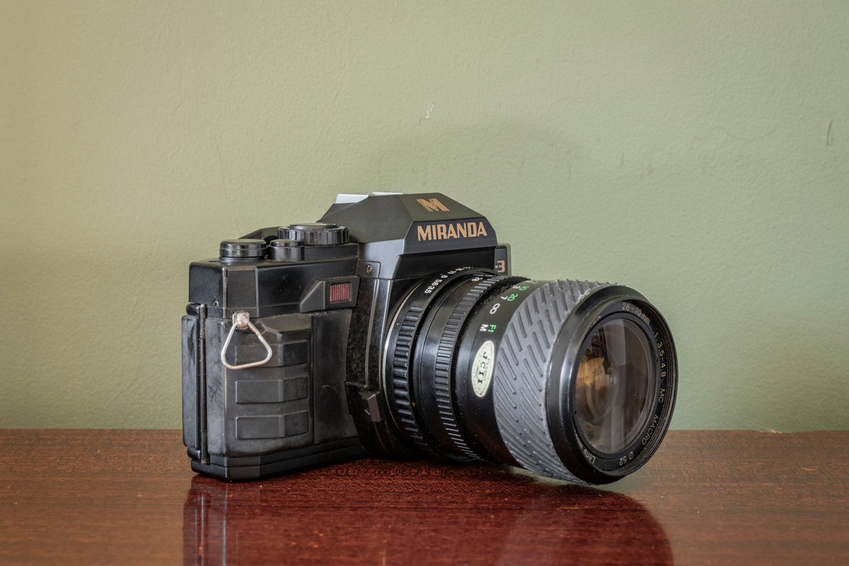 Miranda Ms-3 35mm Film Camera with Miranda 28-70mm F3.5-4.8 Lens