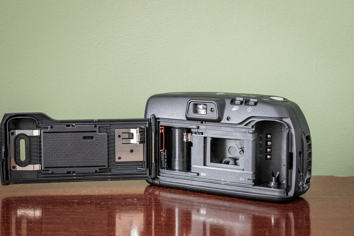 Canon Sure Shot Prima Twin 35mm Point and Shoot Film Camera