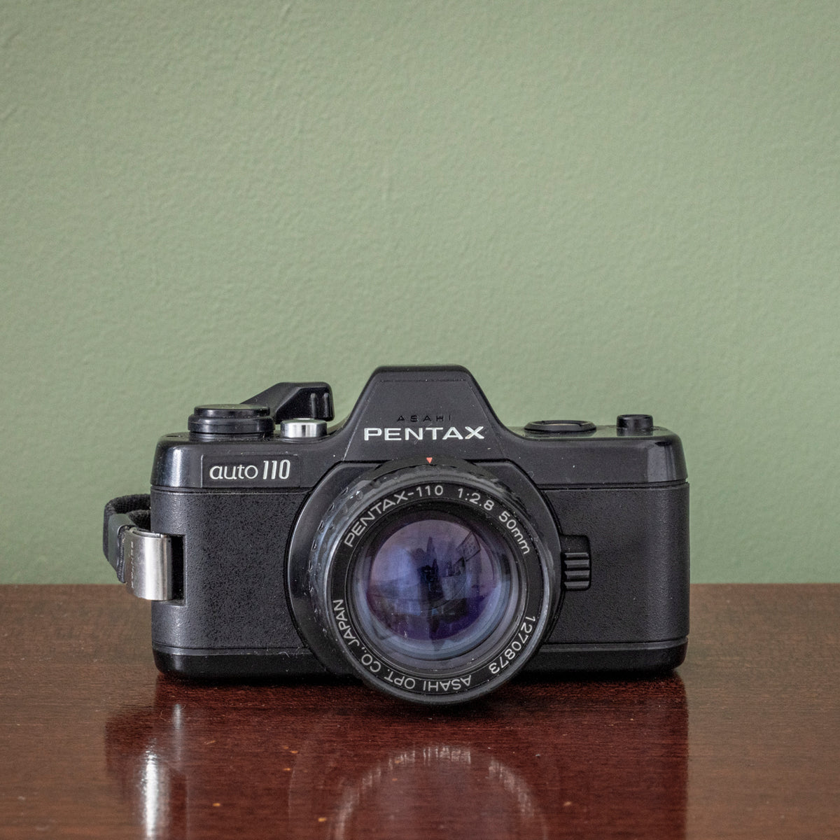 Pentax Auto 110mm Film Camera with Pentax 50mm F2.8 Lens F16 Film