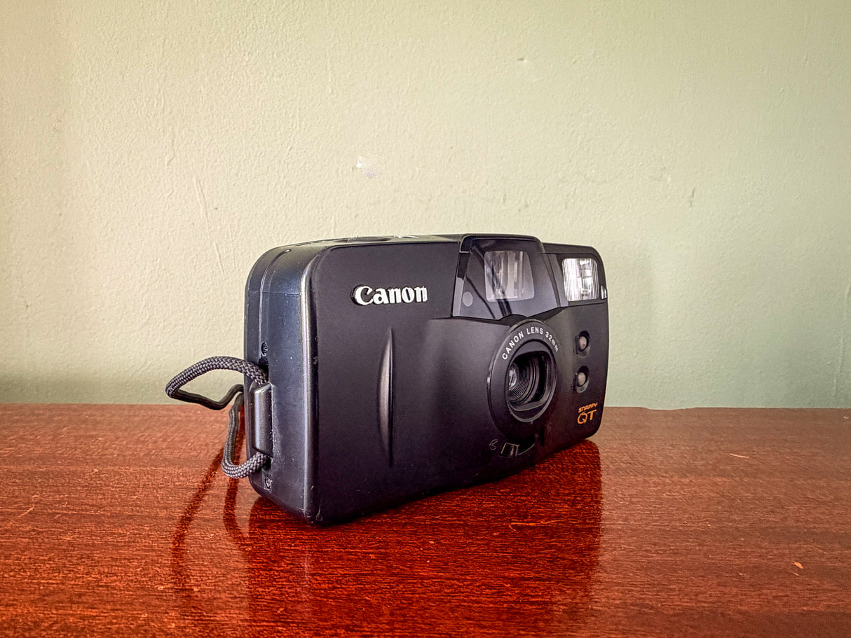 Canon Snappy QT 35mm Point and Shoot Film Camera