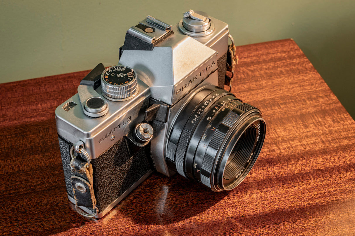 Gorgeous 1978 Praktica Super TL3 35mm Film Camera with Pentacon 50mm F1.8 Lens