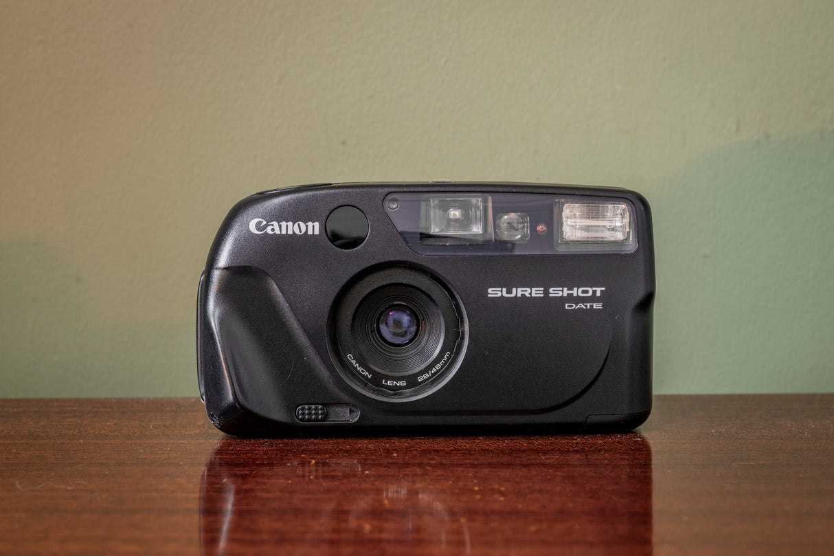 Canon Sure Shot Date 35mm Point and Shoot Film Camera