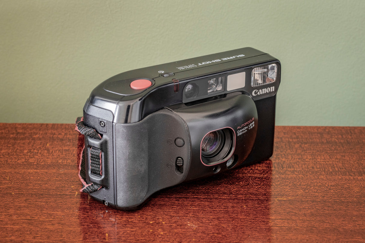 Boxed Canon Sureshot Supreme 35mm Point and Shoot Film Camera