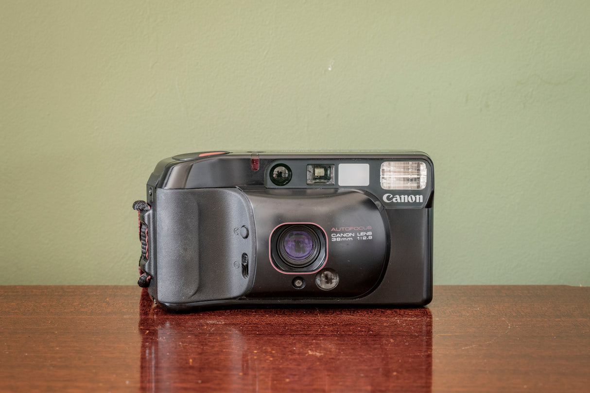 Boxed Canon Sureshot Supreme 35mm Point and Shoot Film Camera