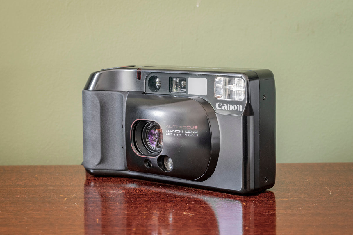 Boxed Canon Sureshot Supreme 35mm Point and Shoot Film Camera