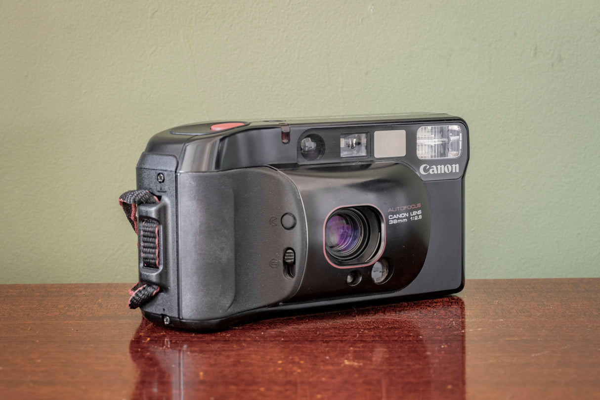 Boxed Canon Sureshot Supreme 35mm Point and Shoot Film Camera