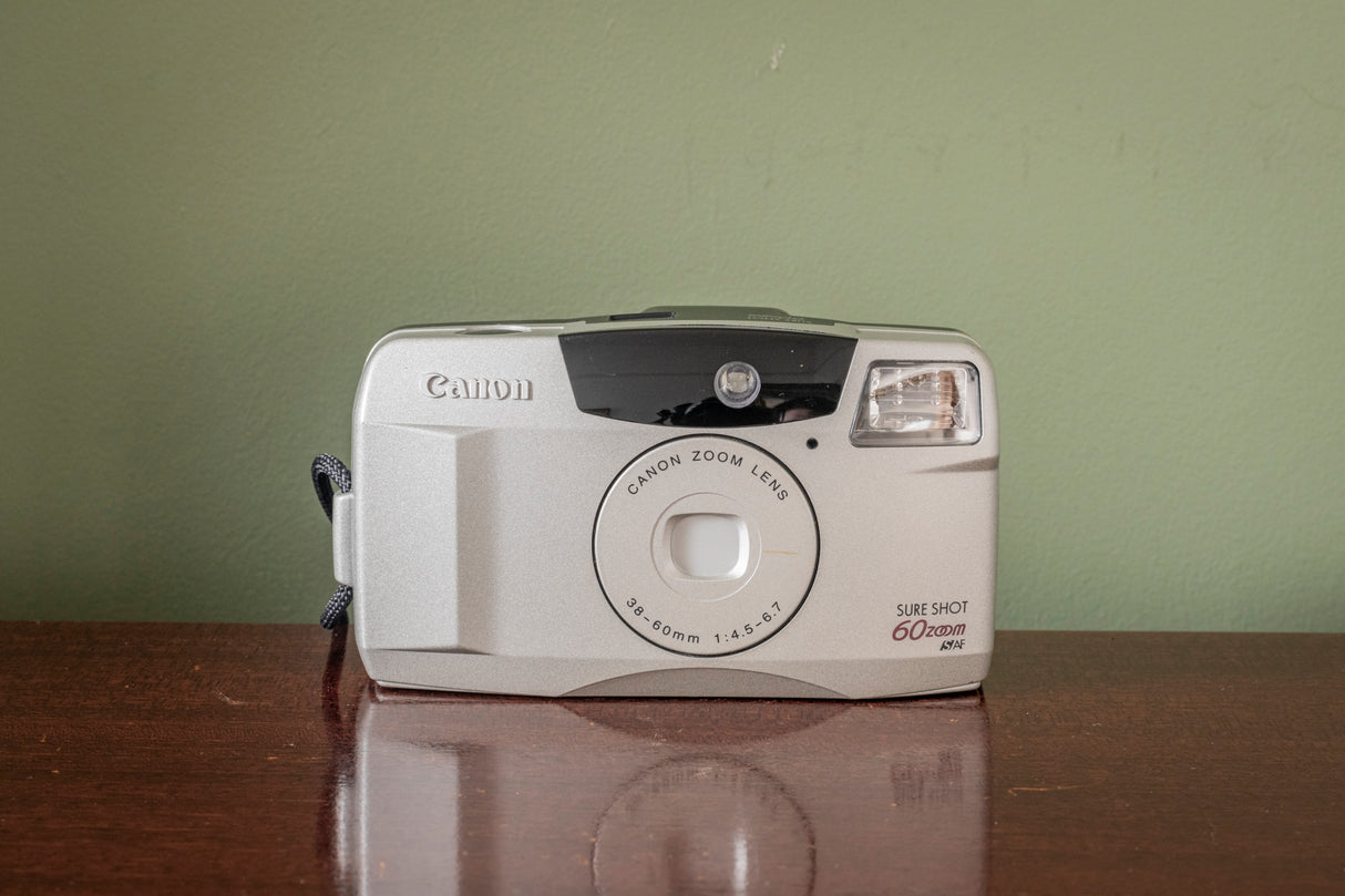 BOXED Ex-Display Canon Sure Shot 60 Zoom 35mm Point and Shoot Film Camera