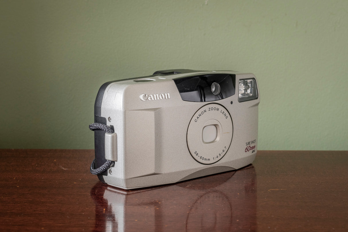 BOXED Ex-Display Canon Sure Shot 60 Zoom 35mm Point and Shoot Film Camera