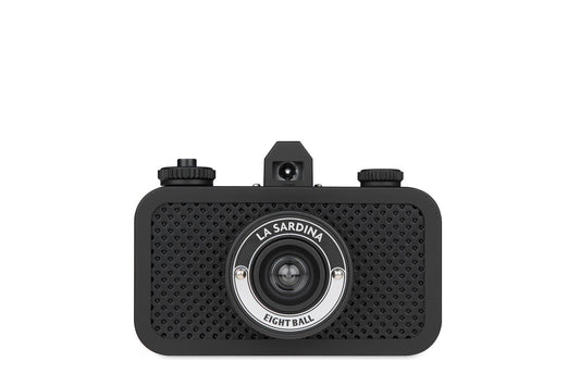 BRAND NEW - BOXED LOMOGRAPHY La Sardina Camera (8 Ball Edition)