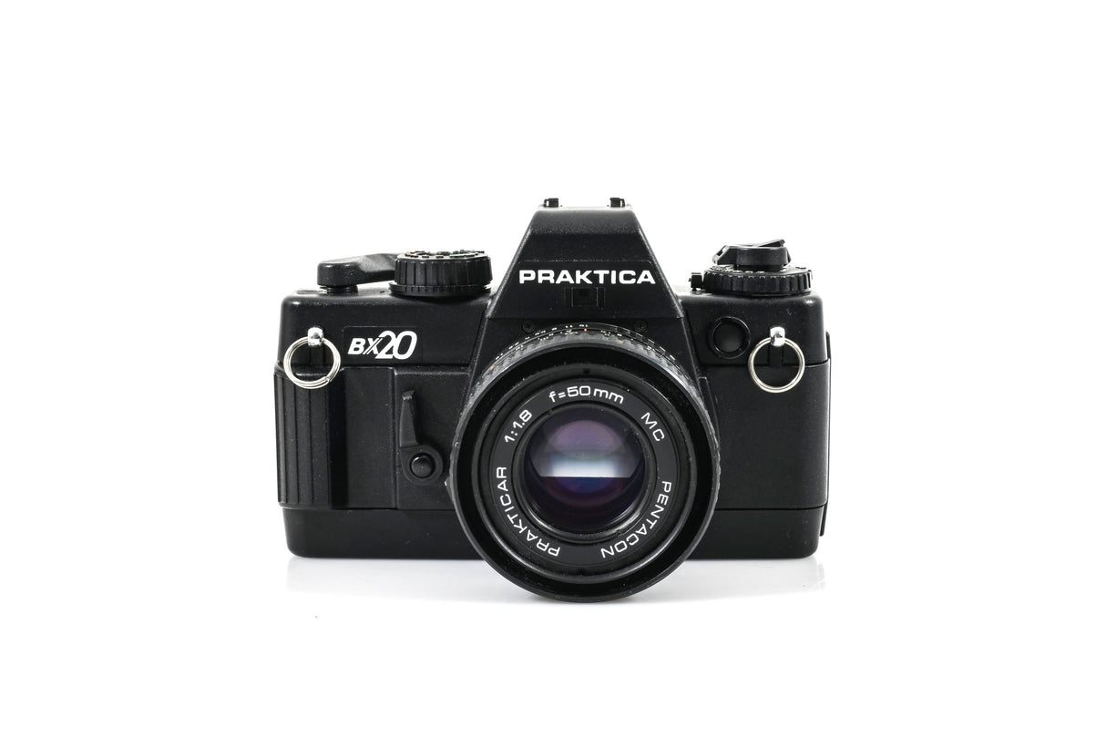 Serviced Praktica BX20 35mm Film Camera + Pentacon 50mm F1.8 Lens