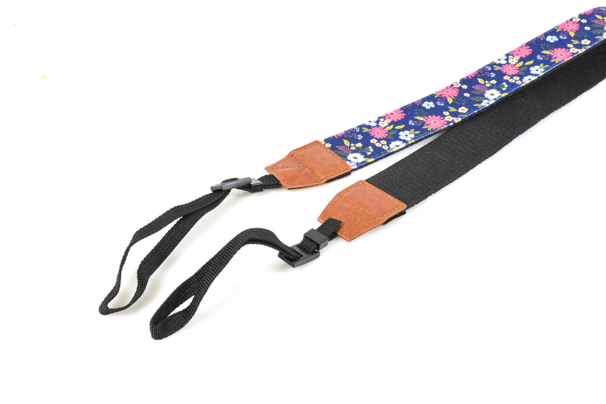 Winter Flowers Premium Camera Strap