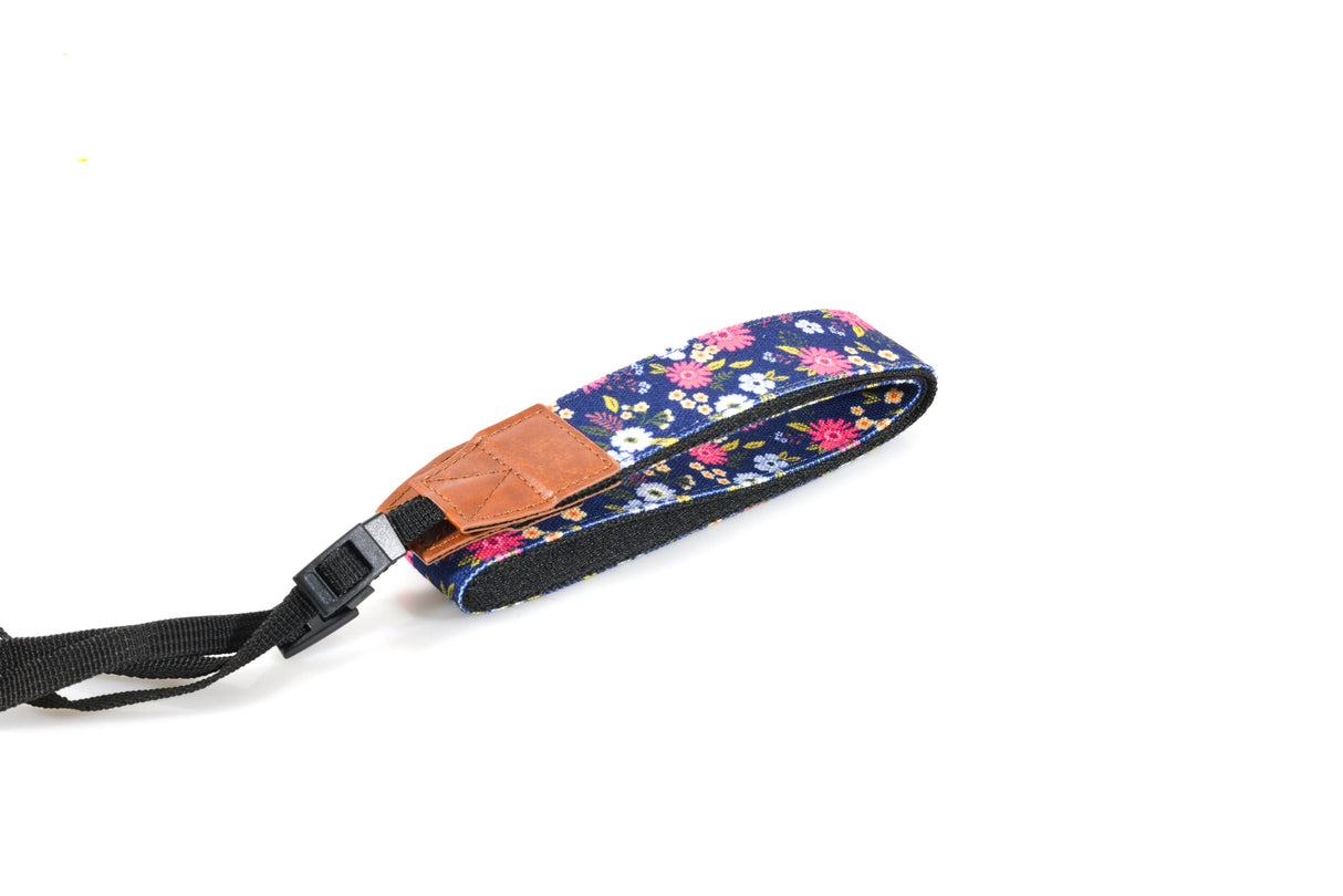 Winter Flowers Premium Camera Strap