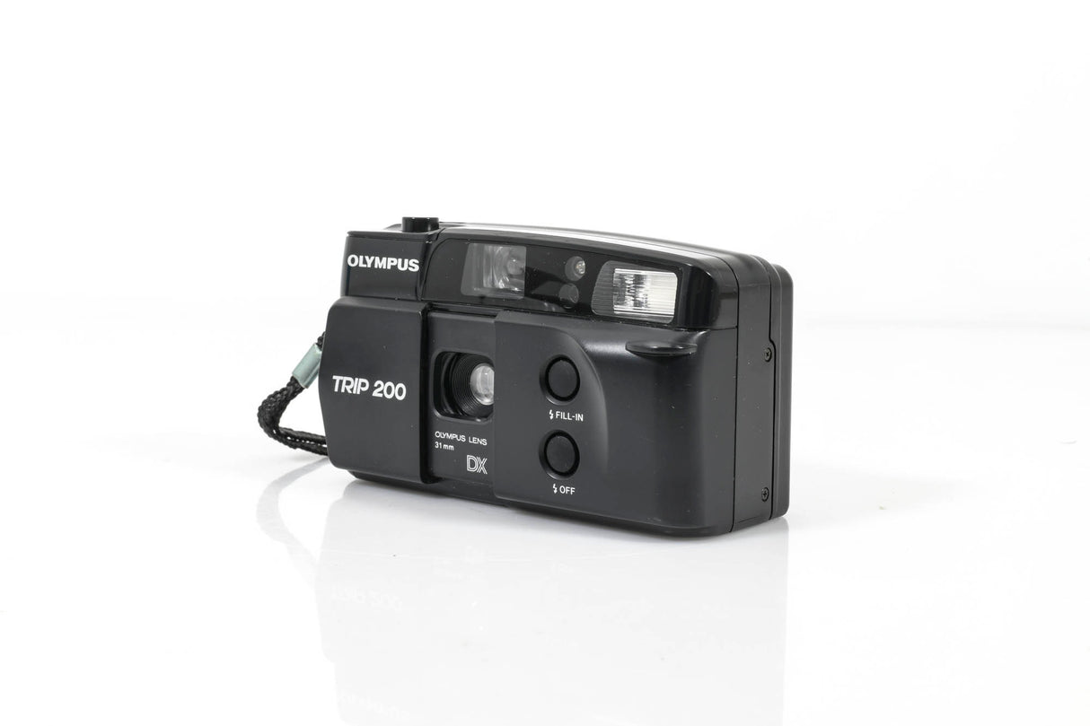 Boxed Olympus Trip 200 35mm Point and Shoot Film Camera