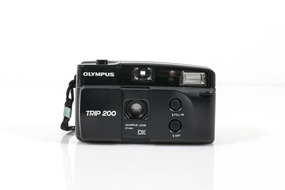 Boxed Olympus Trip 200 35mm Point and Shoot Film Camera