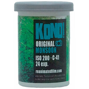 KONO! Monsoon 35mm ISO 200 Experimental 24 Exposure Colour Film