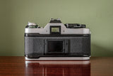 Canon AE1 Program 35mm SLR Film Camera + Boxed Saitex MC Auto 28mm F2.8 Lens