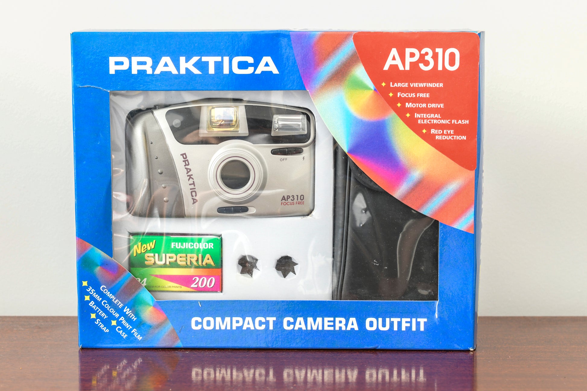 BRAND NEW Praktica AP310 35mm Point and Shoot Film Camera Kit F16