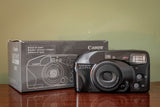 BOXED 1990s Canon Sure Shot Zoom-S 35mm Point and Shoot Film Camera