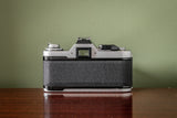 Canon AV-1 35mm SLR Film Camera + 50mm F1.8FD Canon Lens