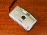 1990's Olympus Trip 100R 35mm Point and Shoot Film Camera - Silver
