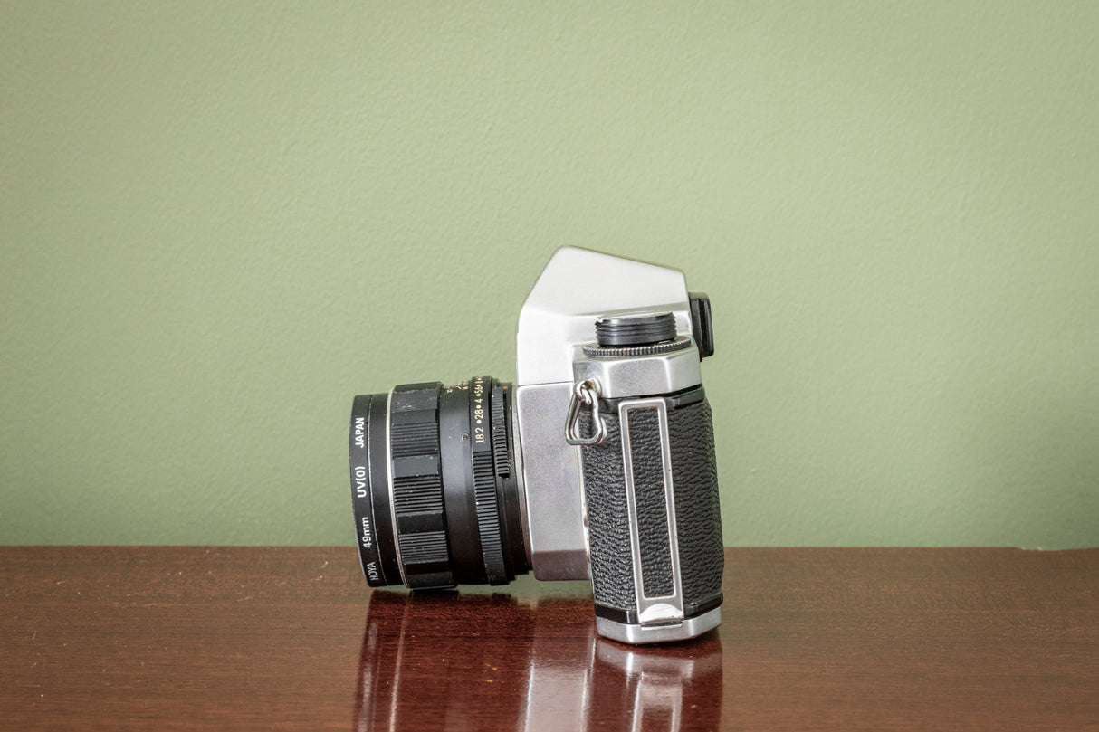 RARE 1960s Honeywell Pentax H3 35mm SLR Film Camera + ASAHI Auto-Takumar F1.8 55mm Lens