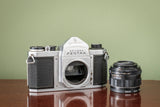 RARE 1960s Honeywell Pentax H3 35mm SLR Film Camera + ASAHI Auto-Takumar F1.8 55mm Lens