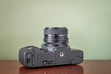 MINT 1980s Canon T70 35m SLR Film Camera BUNDLE with 2 Lenses!