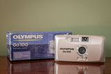 MINT ( LIKE NEW ) BOXED Olympus Trip GO 100 35mm Point and Shoot Film Camera