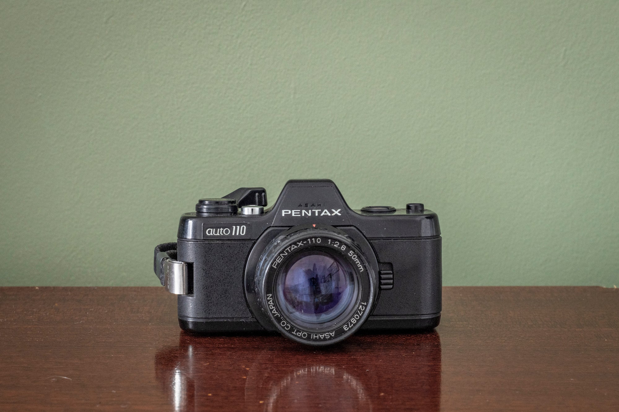 Pentax Auto 110mm Film Camera with Pentax 50mm F2.8 Lens – F16
