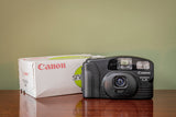 BOXED Canon Snappy LX 35mm Point and Shoot Film Camera