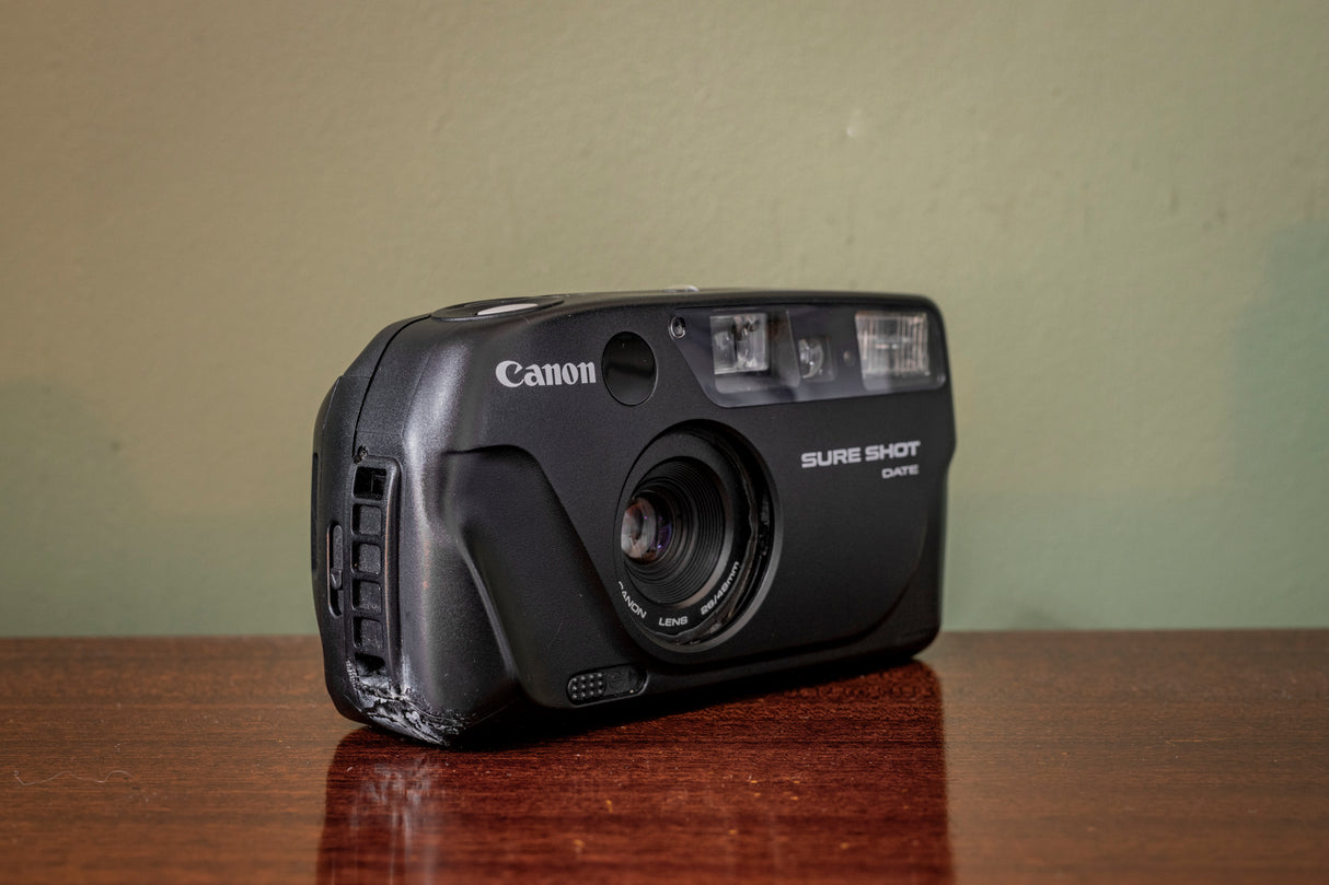 Canon Sure Shot Date 35mm Point and Shoot Film Camera