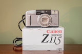 Boxed Canon Z115 35mm Point and Shoot Film Camera