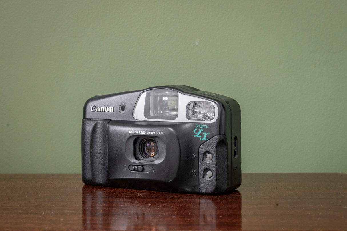 BOXED Ex-Display Canon Snappy LX 35mm Point and Shoot Film Camera